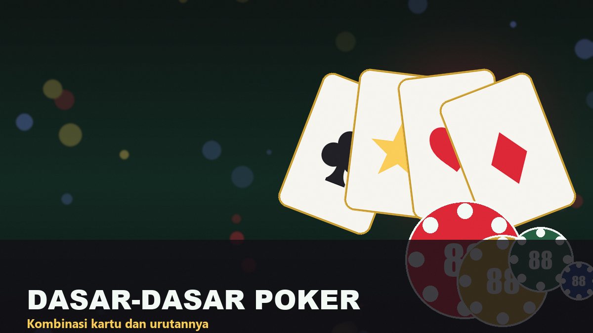 Ilustrasi kombinasi kartu poker