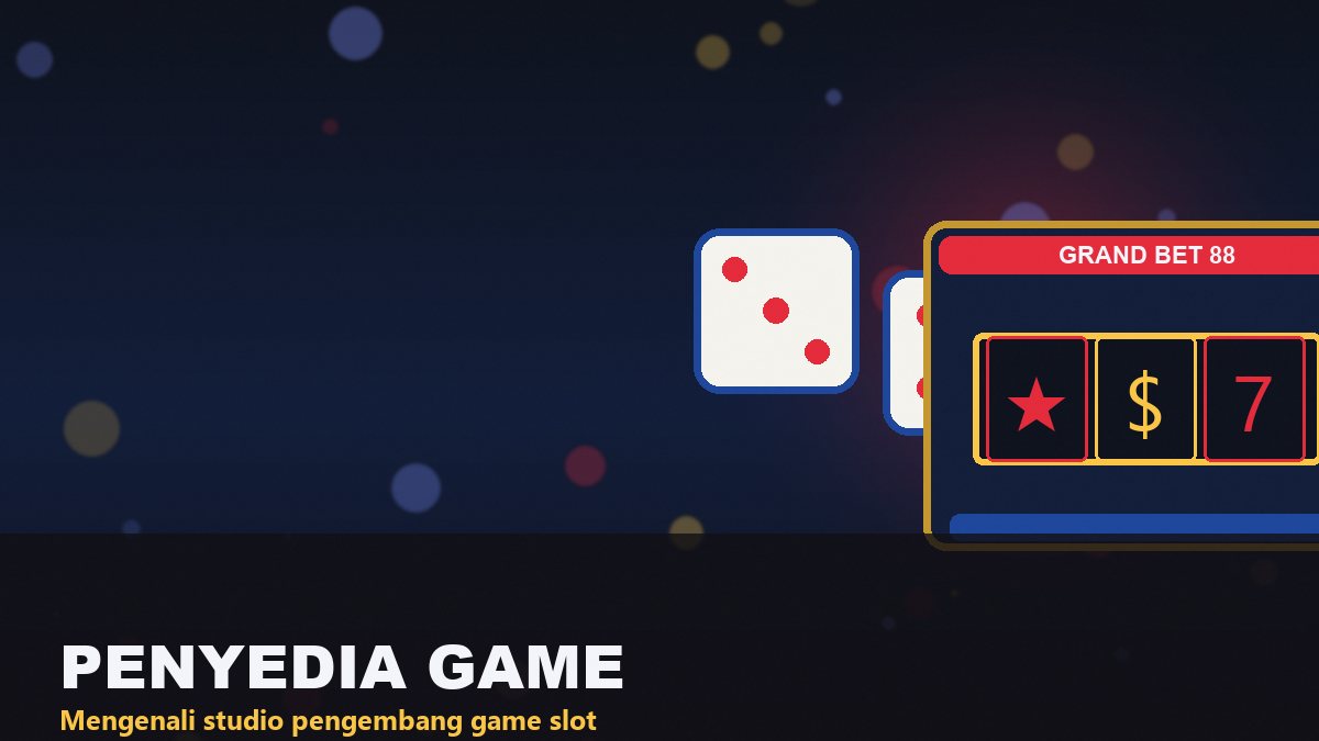 Ilustrasi studio penyedia game slot