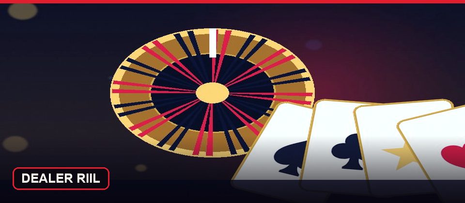 Dealer riil di studio live casino